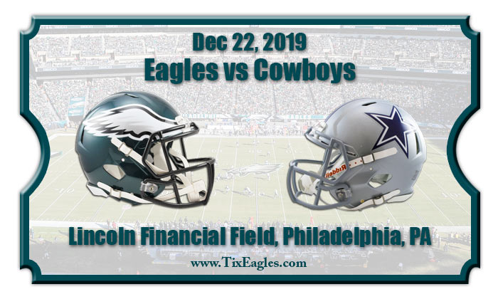 Philadelphia Eagles vs Dallas Cowboys Football Tickets | 12/22/19