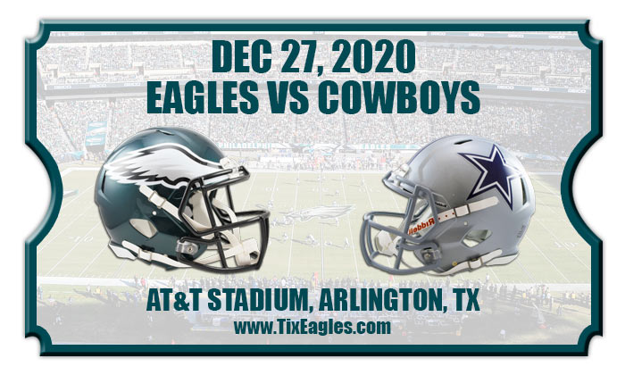 Philadelphia Eagles vs Dallas Cowboys Football Tickets | 12/27/20