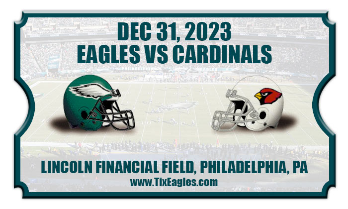 2014 ARIZONA CARDINALS VS PHILADELPHIA EAGLES TICKET STUB 10/26/14